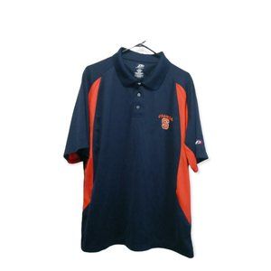 Syracuse Orange Men s Pro Player Polo Navy Orange/ Size Large